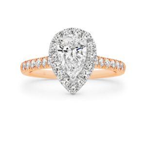 Ashley - Pear Cut Diamond Engagement Ring