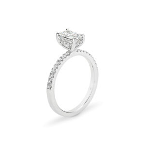 Jessica - Emerald Cut Diamond Engagement Ring