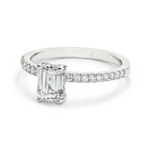 Jessica - Emerald Cut Diamond Engagement Ring