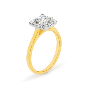 MARIAM - Princess Cut Diamond Engagement Ring