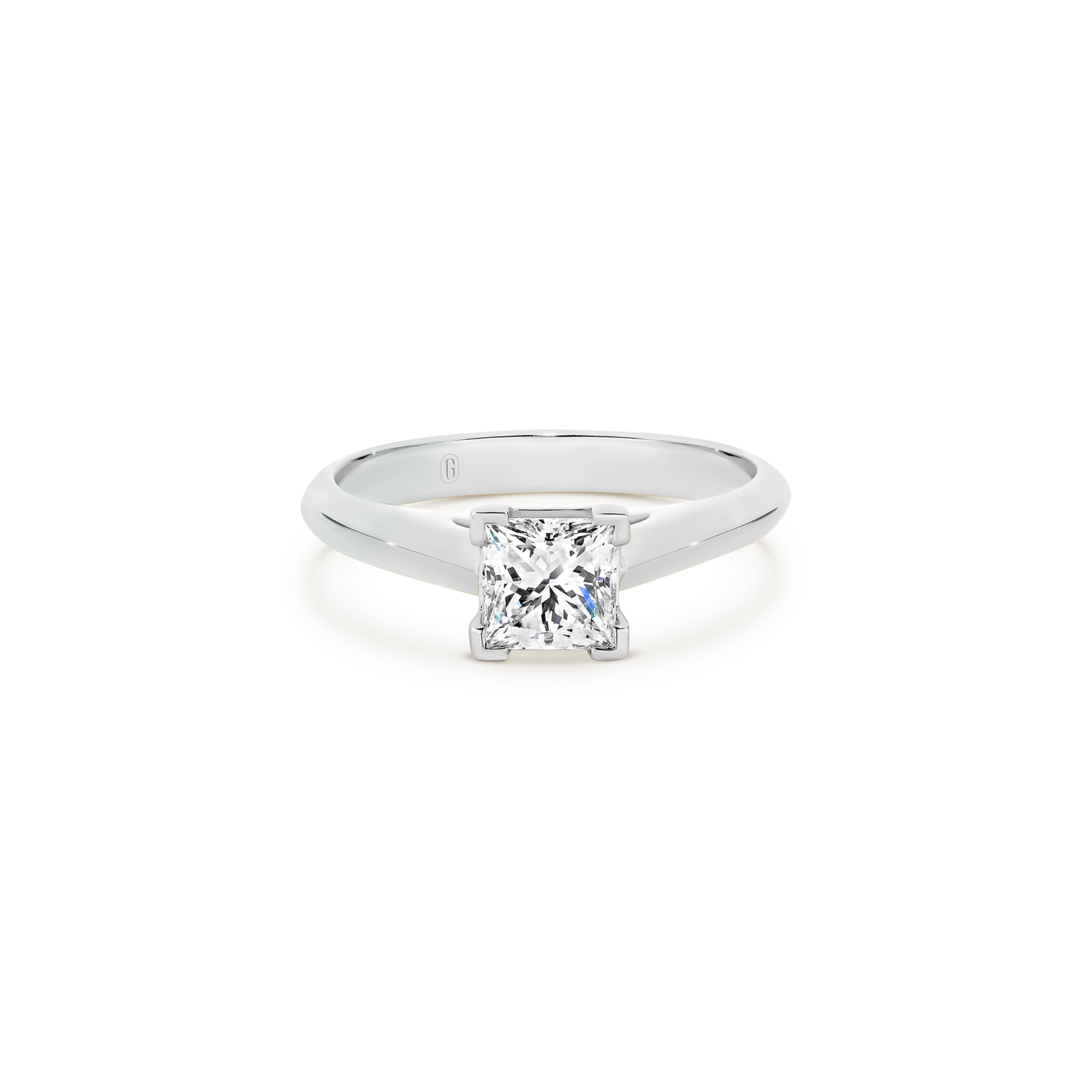Sonya Princess Cut Diamond Engagement Ring | Garen Jewellery