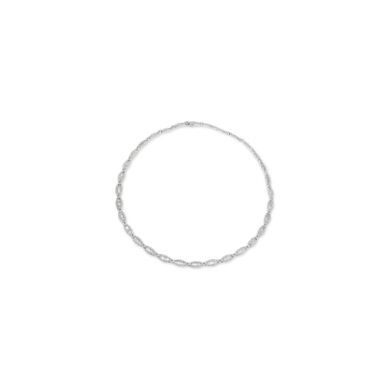 BAGUETTE CUT DIAMOND COLLIER