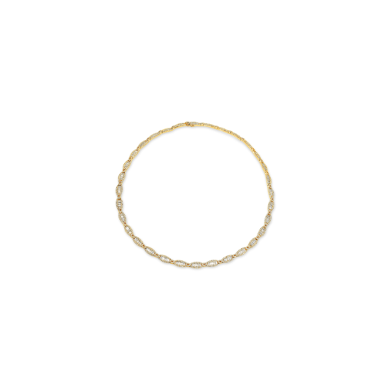 Alternative view of BAGUETTE CUT DIAMOND COLLIER