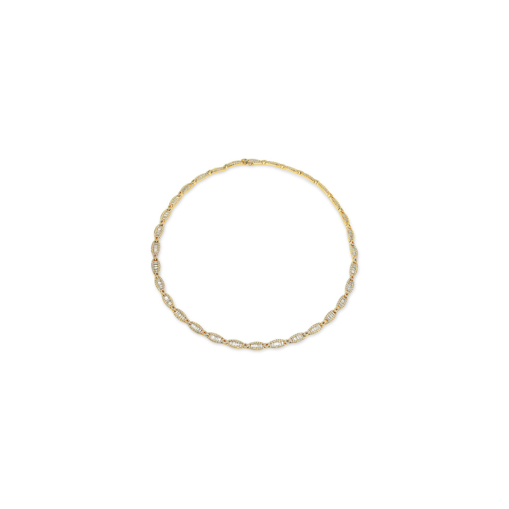 BAGUETTE CUT DIAMOND COLLIER - Image 2