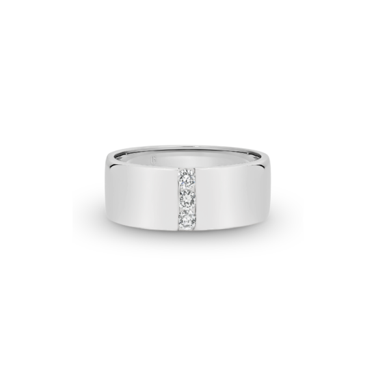 BROAD MEN'S DIAMOND BAND