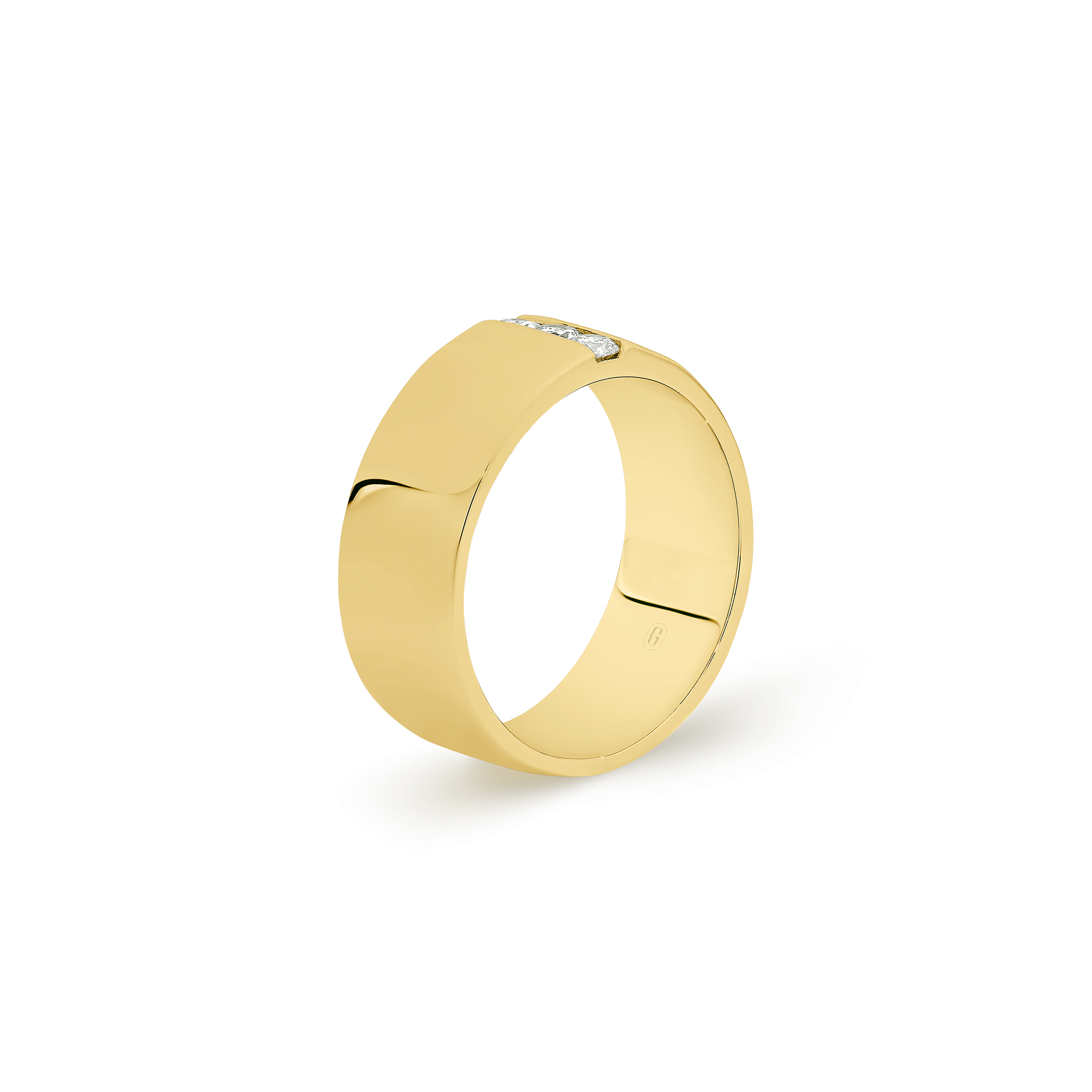 BROAD MEN'S DIAMOND BAND - Image 6