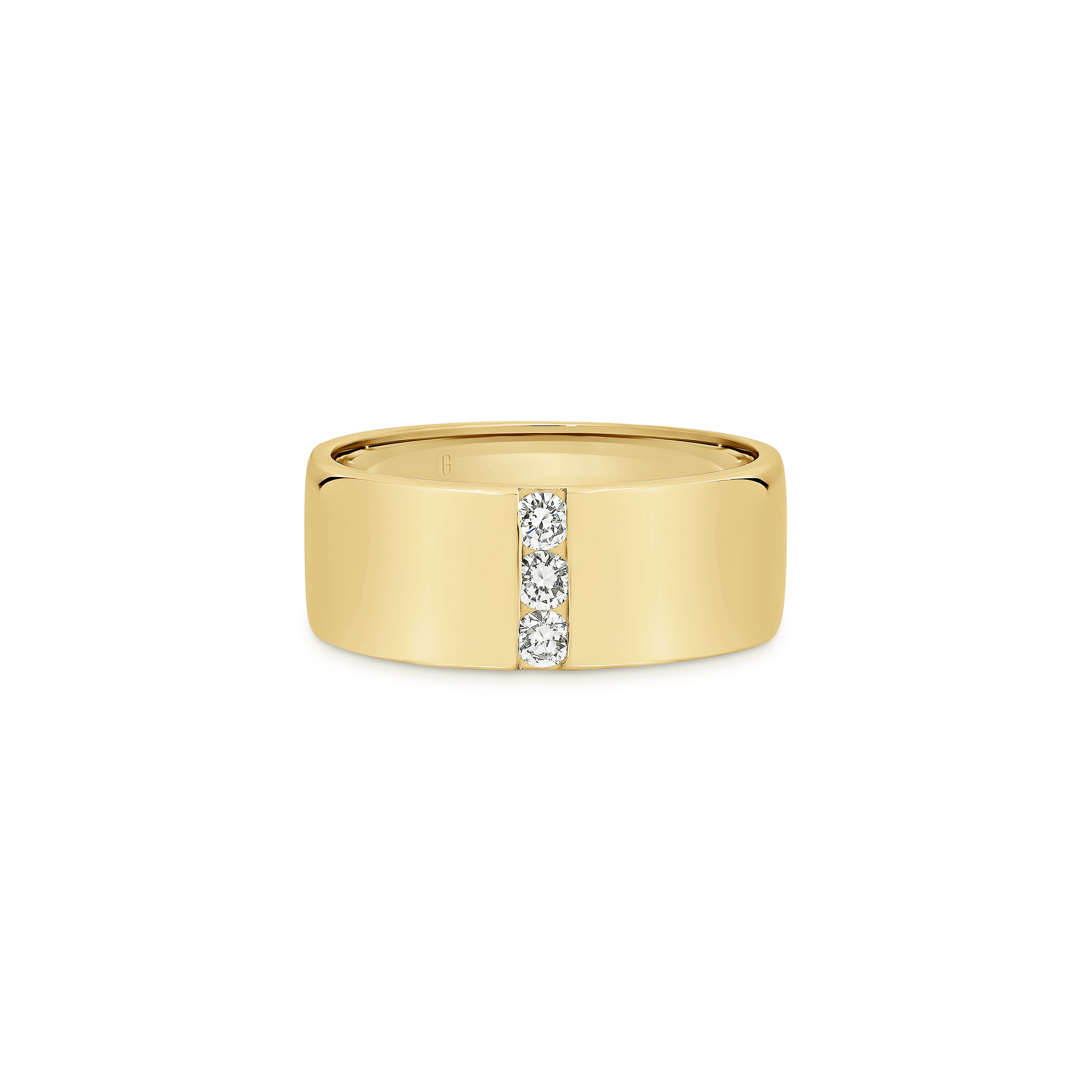 BROAD MEN'S DIAMOND BAND - Image 4