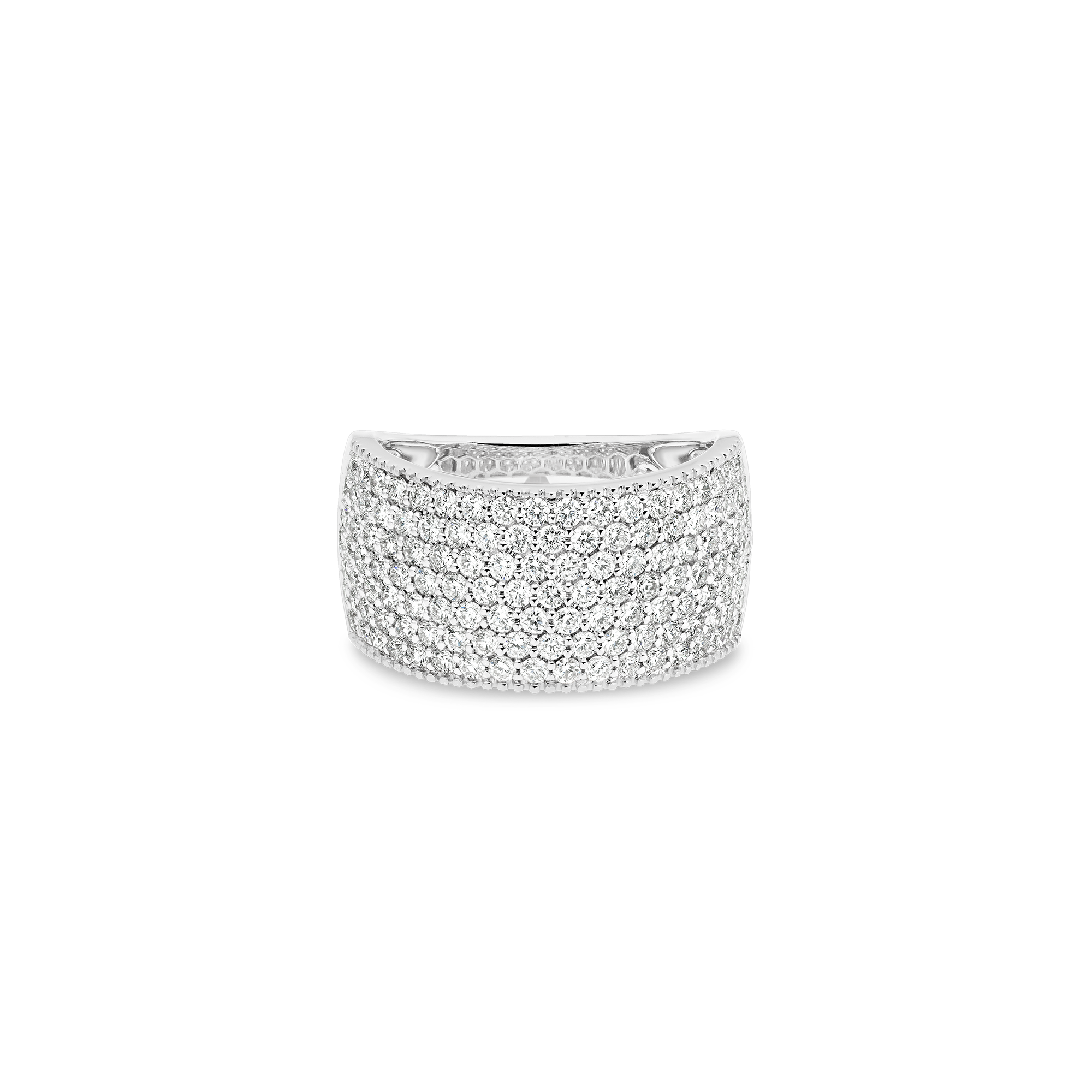 PAVÉ WIDE DIAMOND BAND