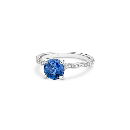 Alternative view of CEYLON SAPPHIRE RING