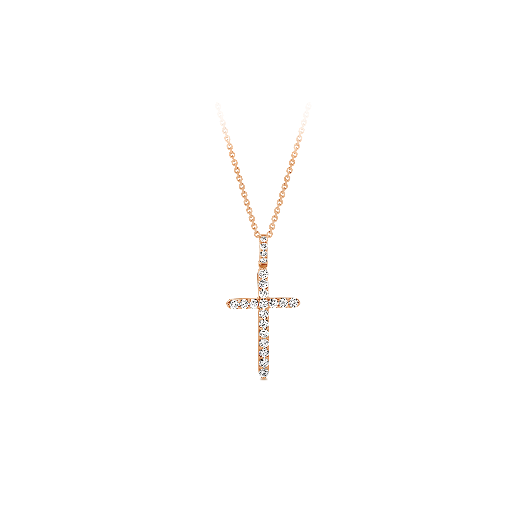 CLASSIC DIAMOND CROSS PENDANT - Image 3