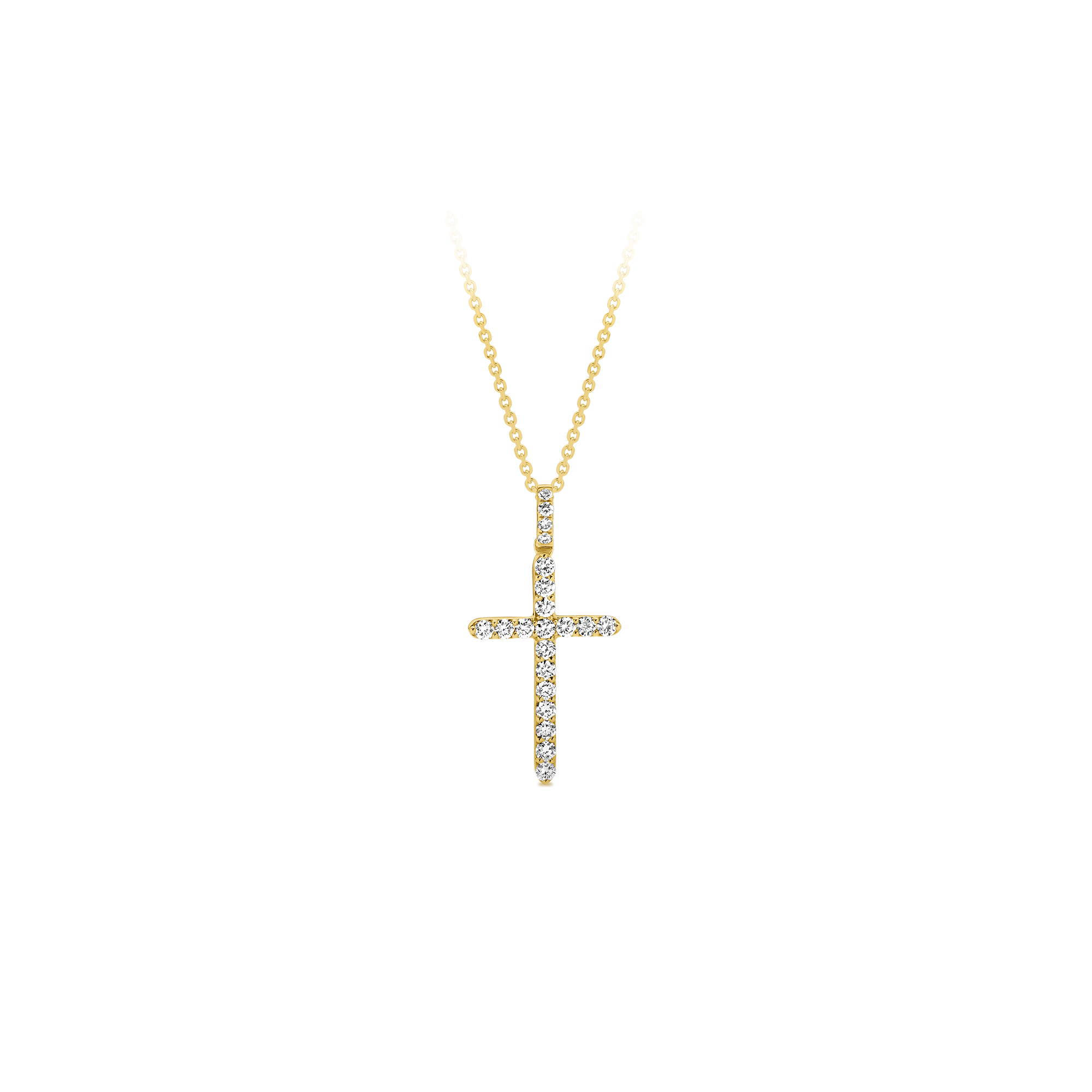 CLASSIC DIAMOND CROSS PENDANT - Image 2