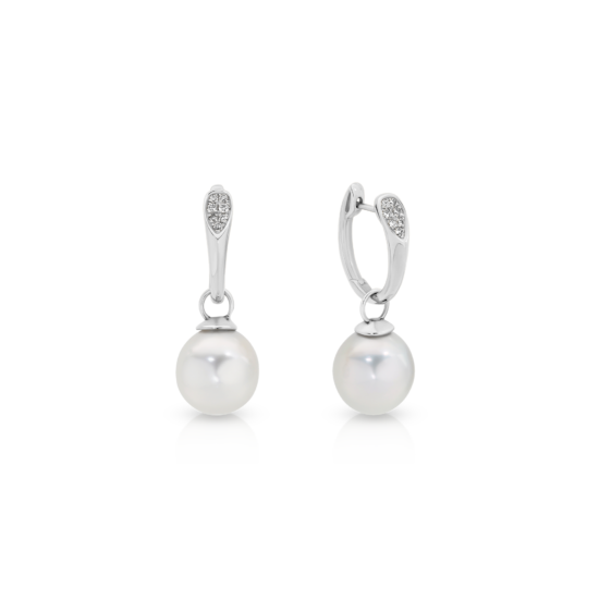 DIAMOND HOOP SOUTH SEA PEARL