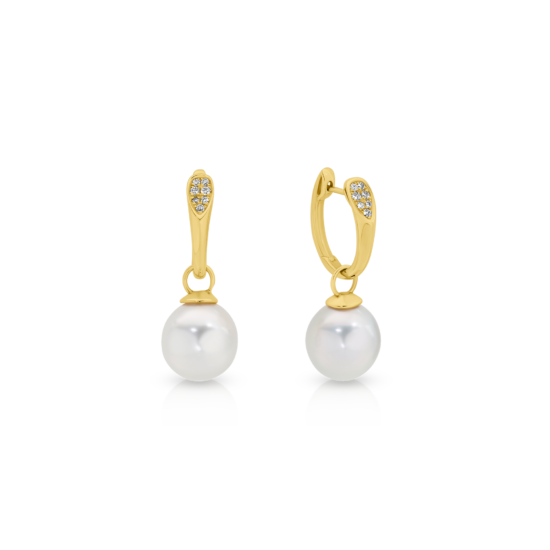 Alternative view of DIAMOND HOOP SOUTH SEA PEARL