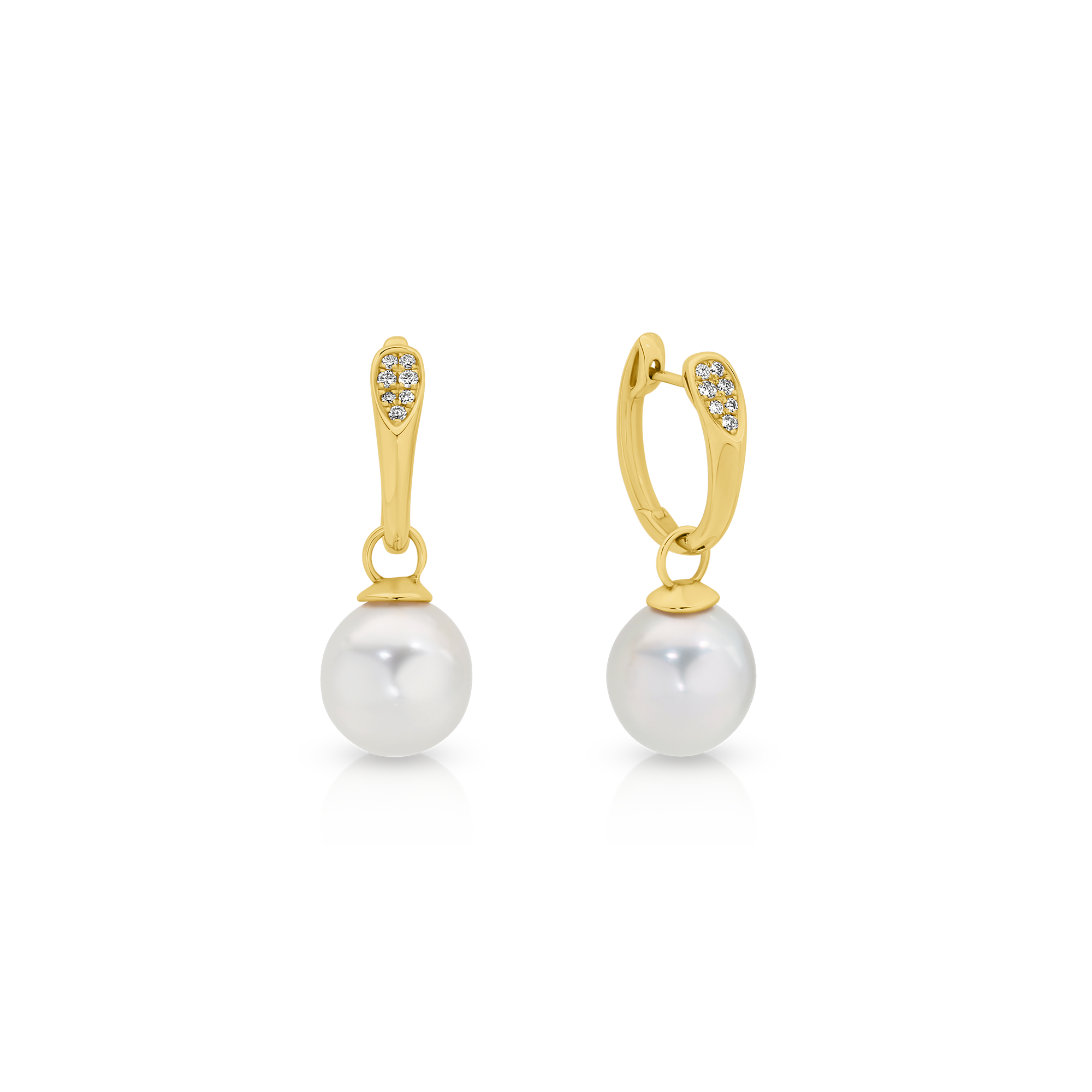 DIAMOND HOOP SOUTH SEA PEARL - Image 2