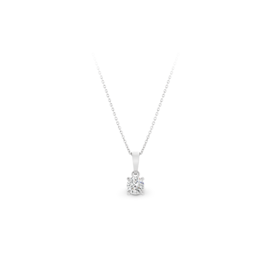 CLASSIC ROUND BRILLIANT SOLITAIRE PENDANT