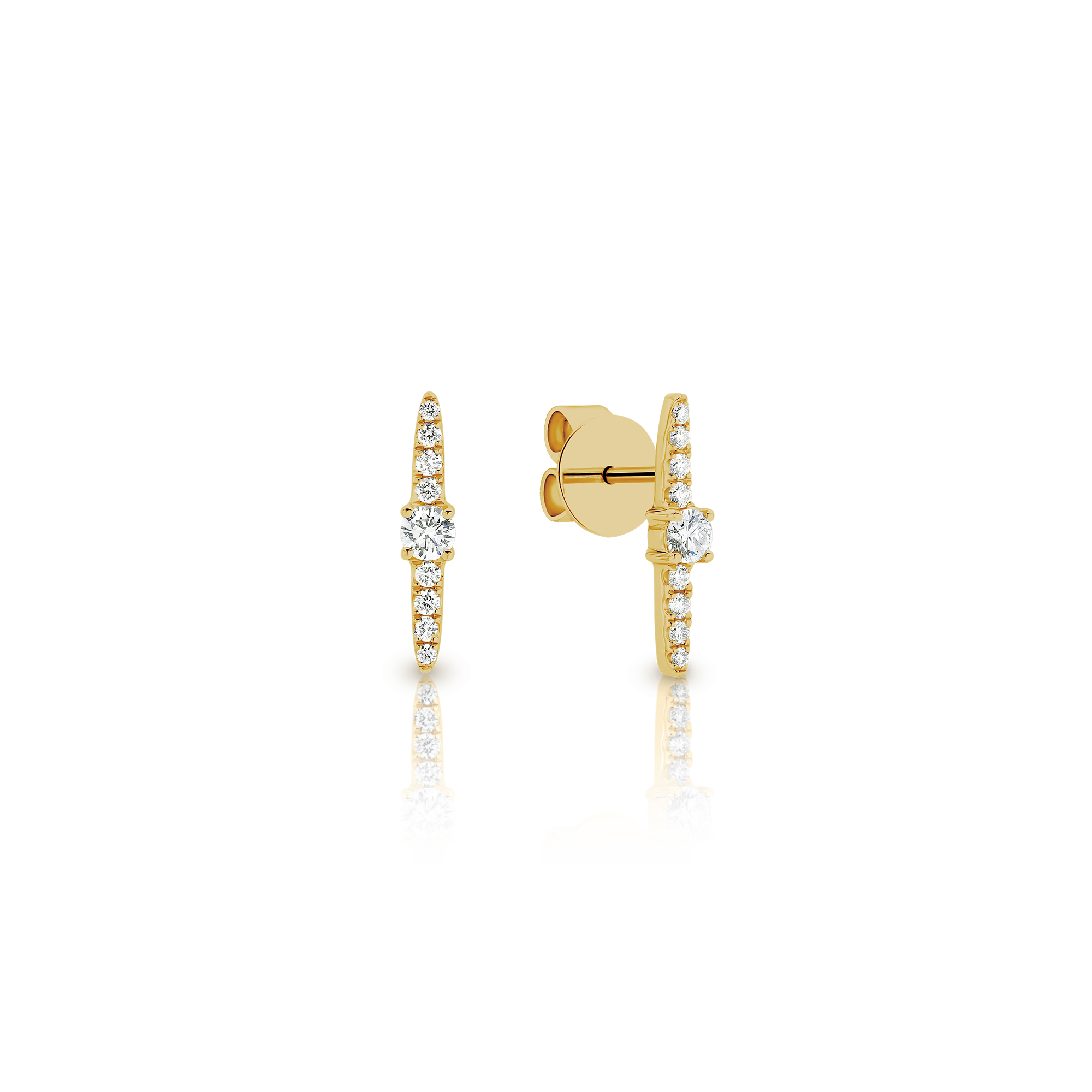 SPARKLE DIAMOND STUD - Image 2