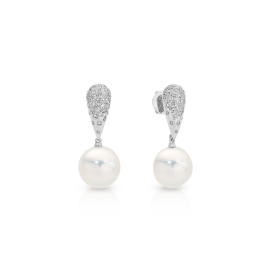 TEAR DROP DIAMOND SOUTH SEA PEARL