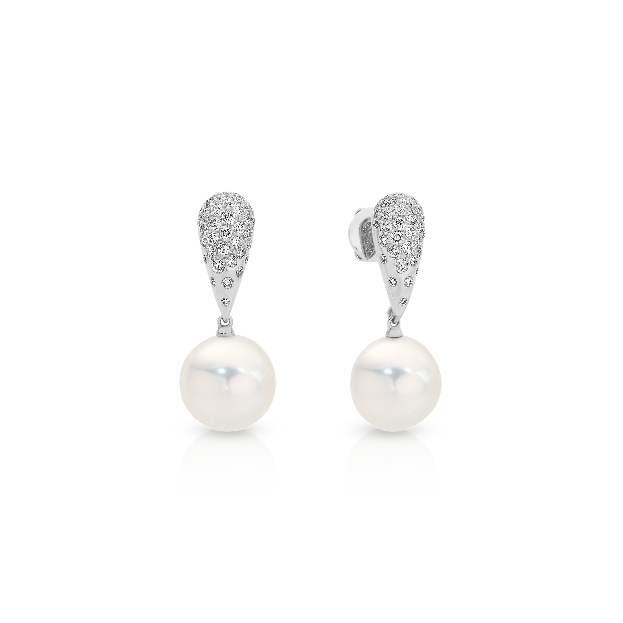 TEAR DROP DIAMOND SOUTH SEA PEARL