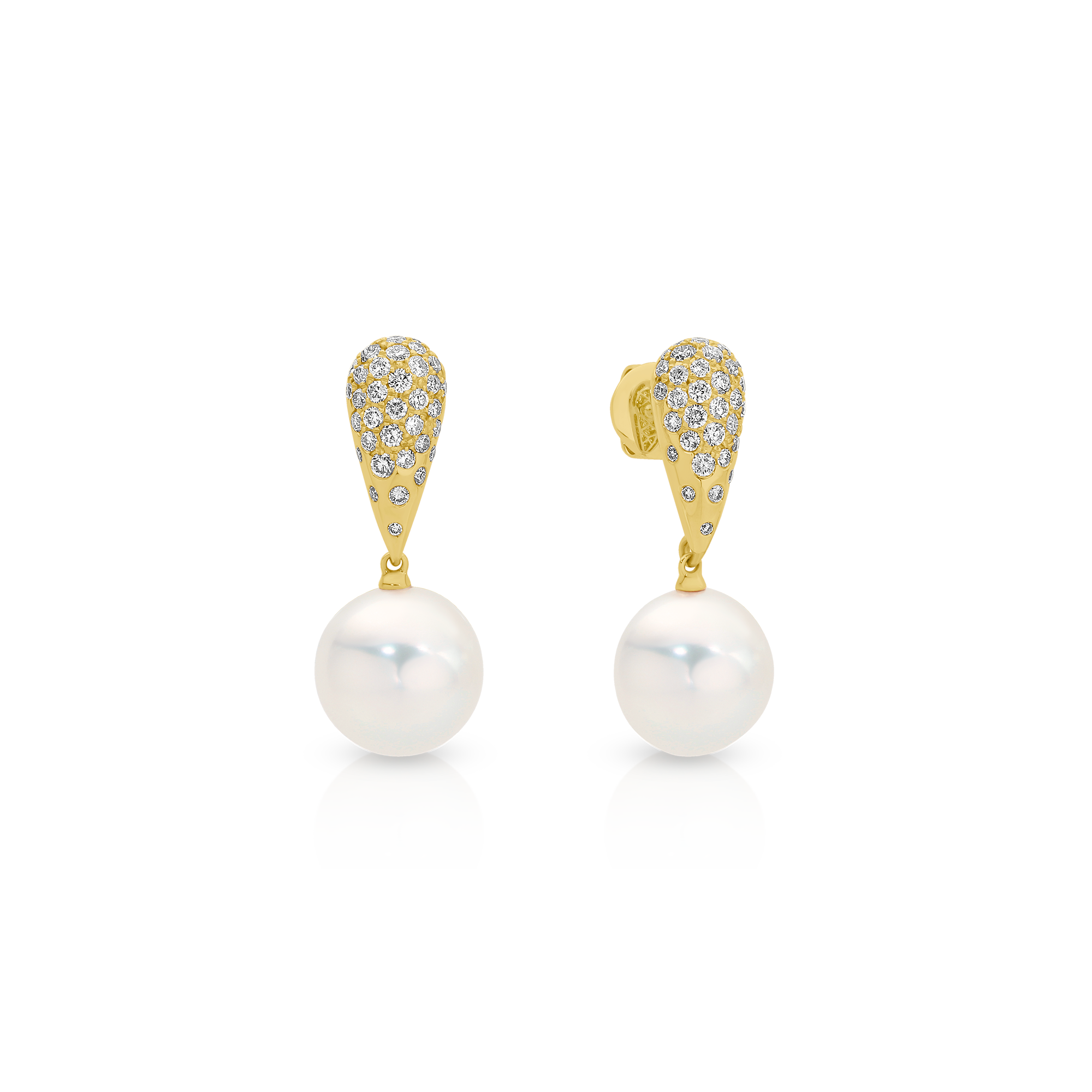 TEAR DROP DIAMOND SOUTH SEA PEARL - Image 2