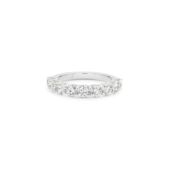 ROUND BRILLIANT CUT DIAMOND BAND