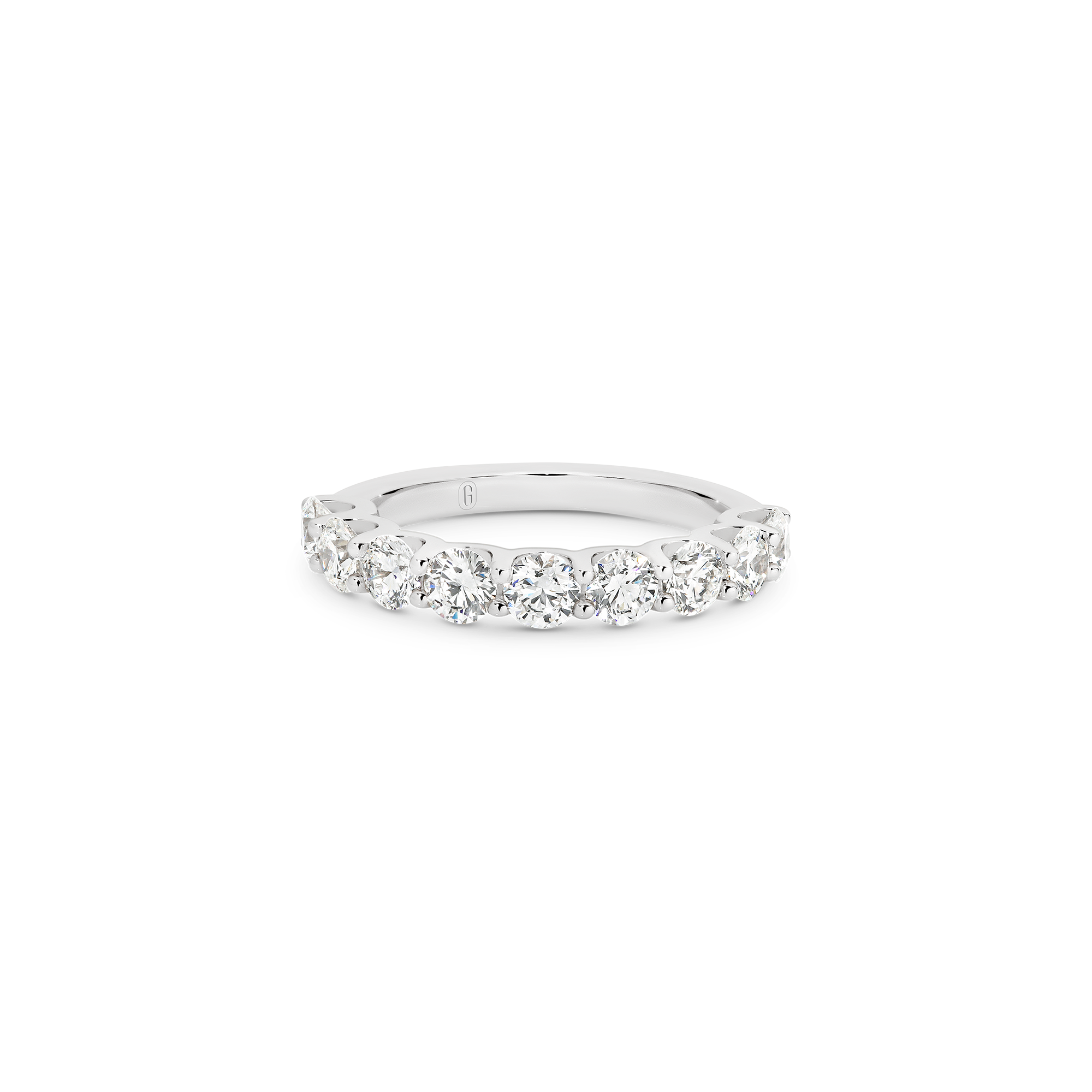 ROUND BRILLIANT CUT DIAMOND BAND