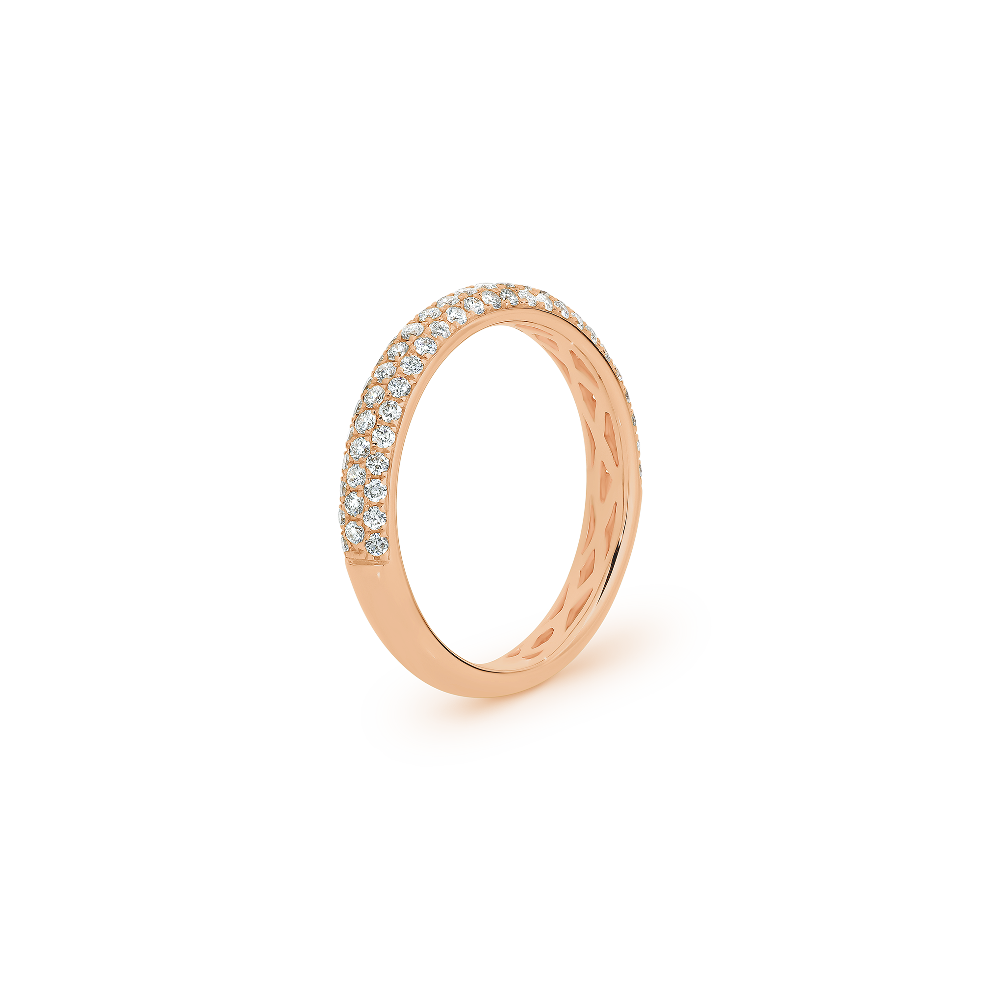 NARROW PAVÉ DIAMOND BAND - Image 9