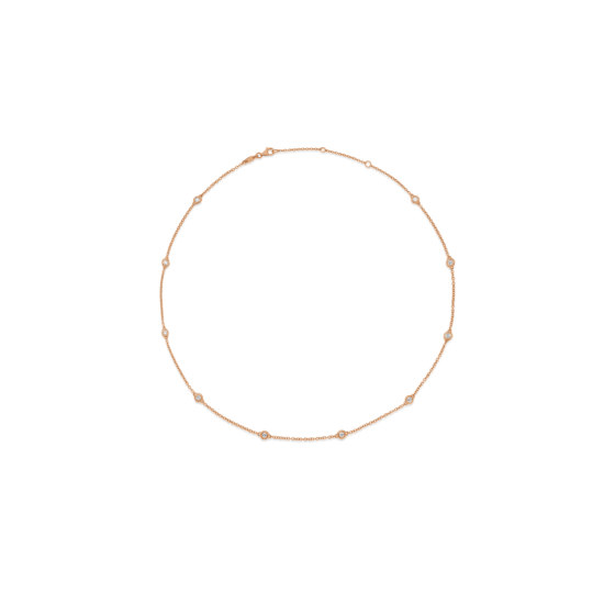 Alternative view of DIAMOND BY THE YARD NECKLACE