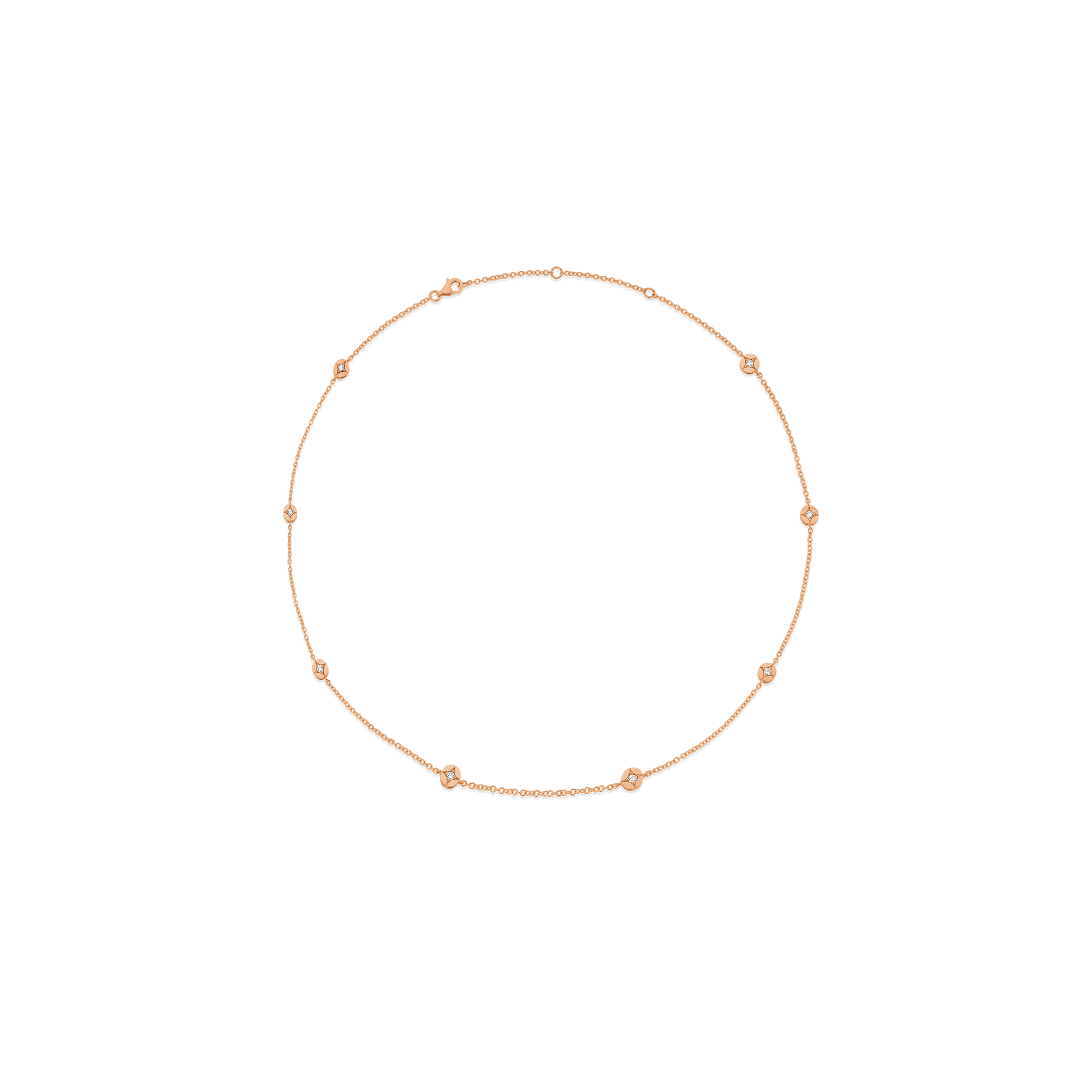 STAR DIAMOND STATION NECKLACE - Image 3