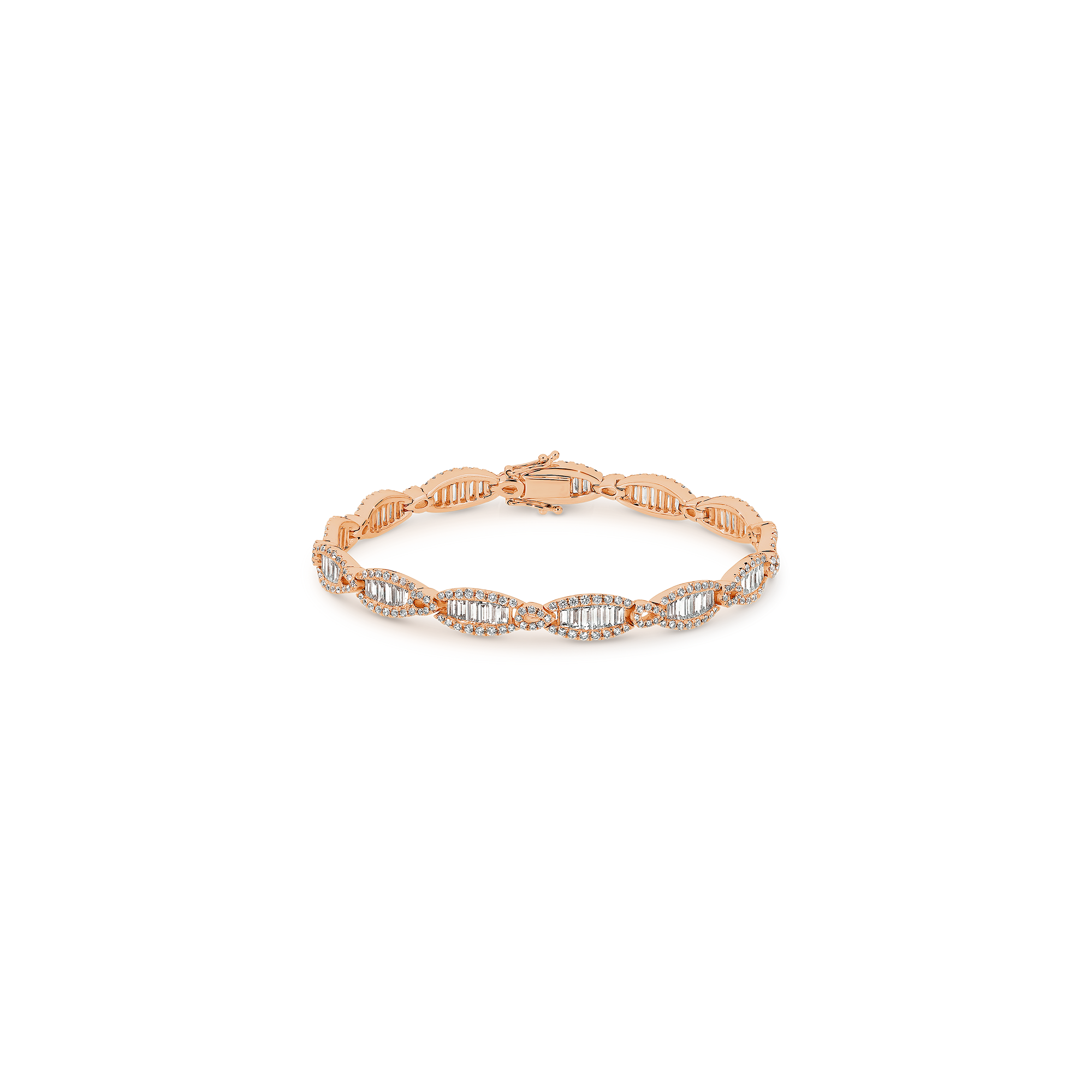 FANCY BAGUETTE DIAMOND BRACELET - Image 3