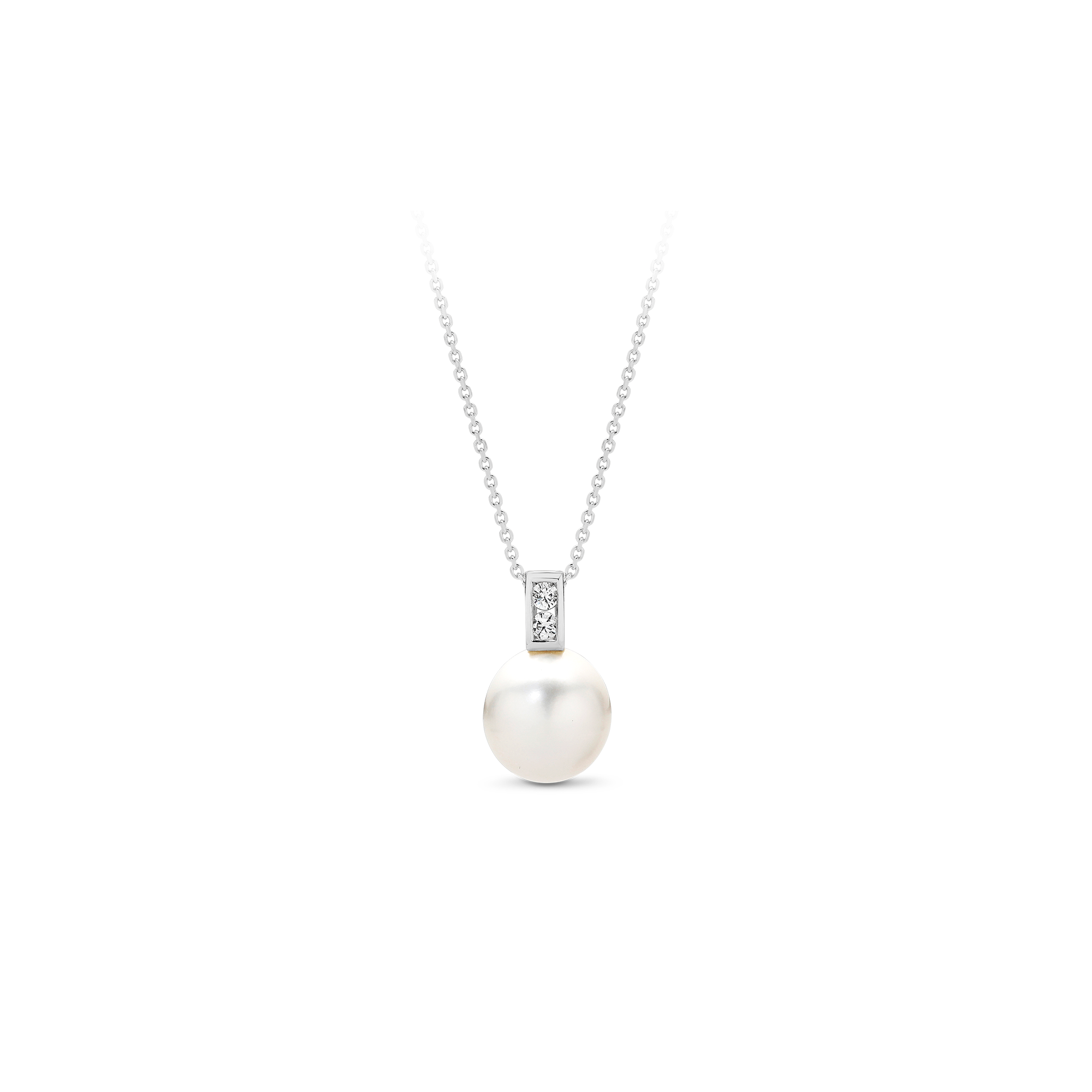 SOUTH SEA PEARL DIAMOND PENDANT