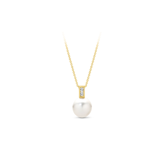 Alternative view of SOUTH SEA PEARL DIAMOND PENDANT