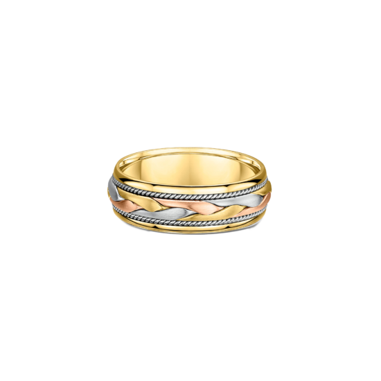 BRAIDED MEN'S WEDDING BAND