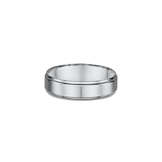 POLISHED EDGE MEN'S WEDDING BAND