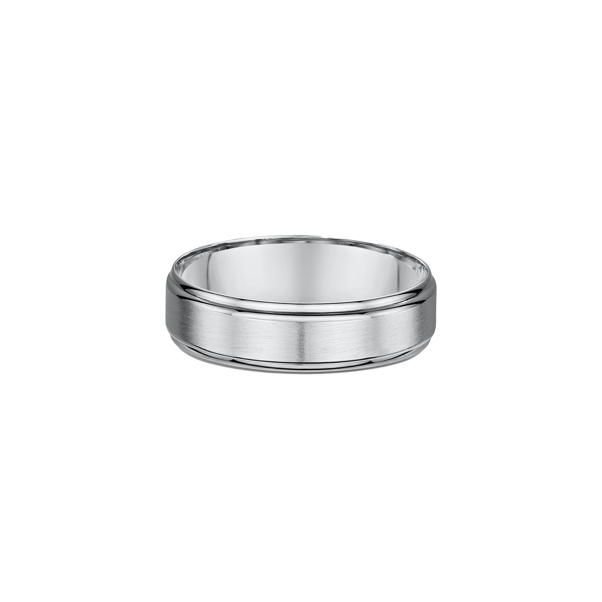 POLISHED EDGE MEN'S WEDDING BAND