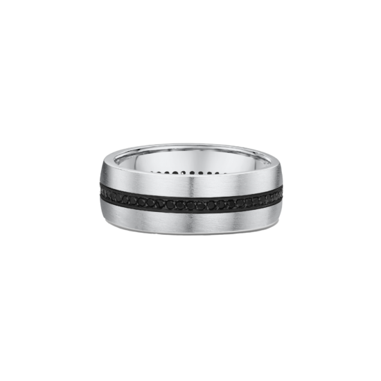 BLACK DIAMOND MEN'S WEDDING BAND