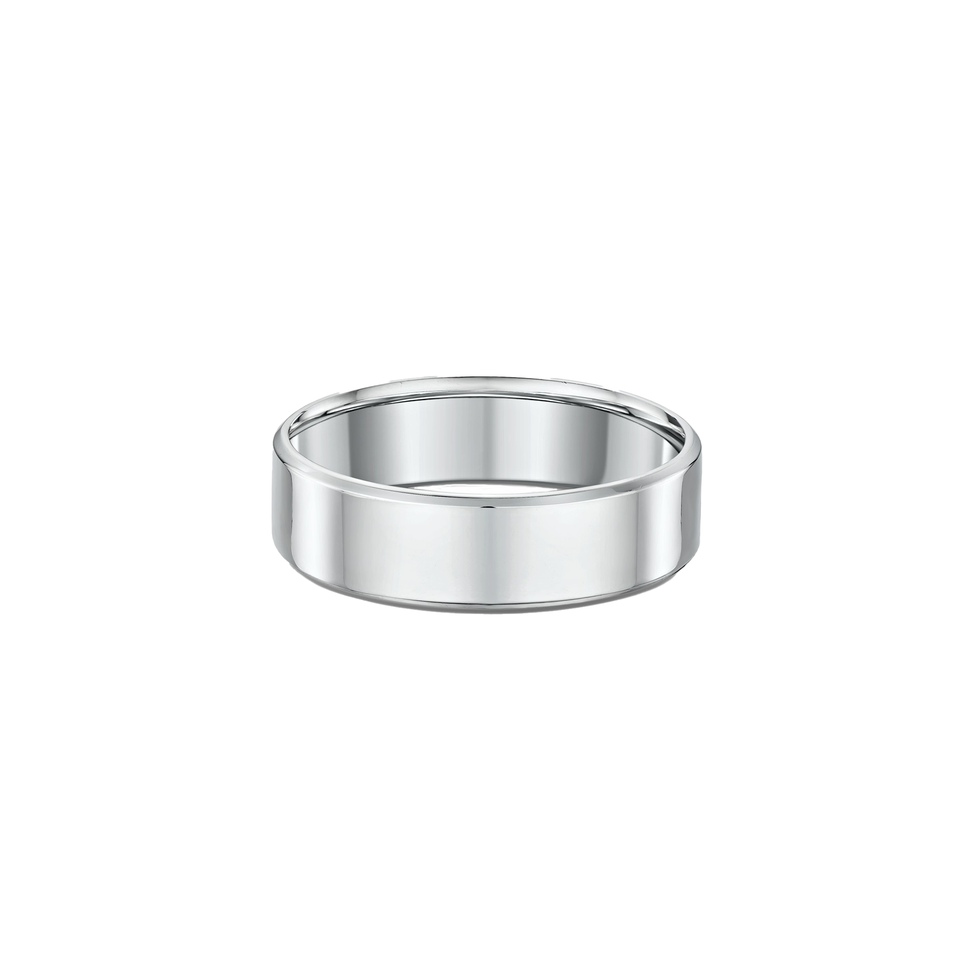 BROAD FLAT MEN'S WEDDING BAND