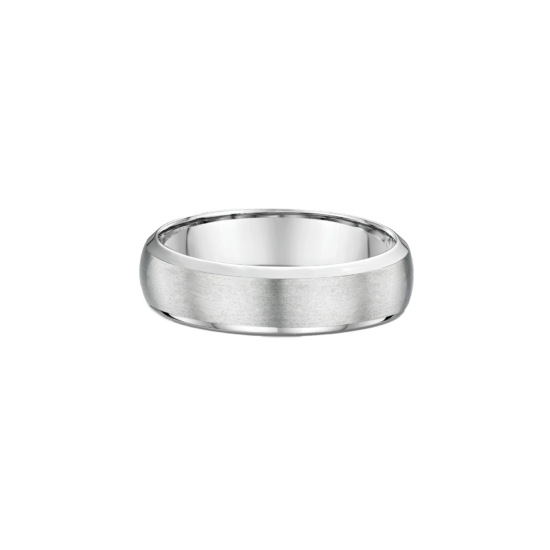 CLASSIC BEVELLED MEN'S WEDDING BAND