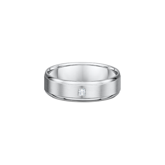 CLASSIC DIAMOND MEN'S WEDDING BAND