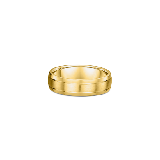 Alternative view of MULTI TEXTURED MEN'S WEDDING BAND