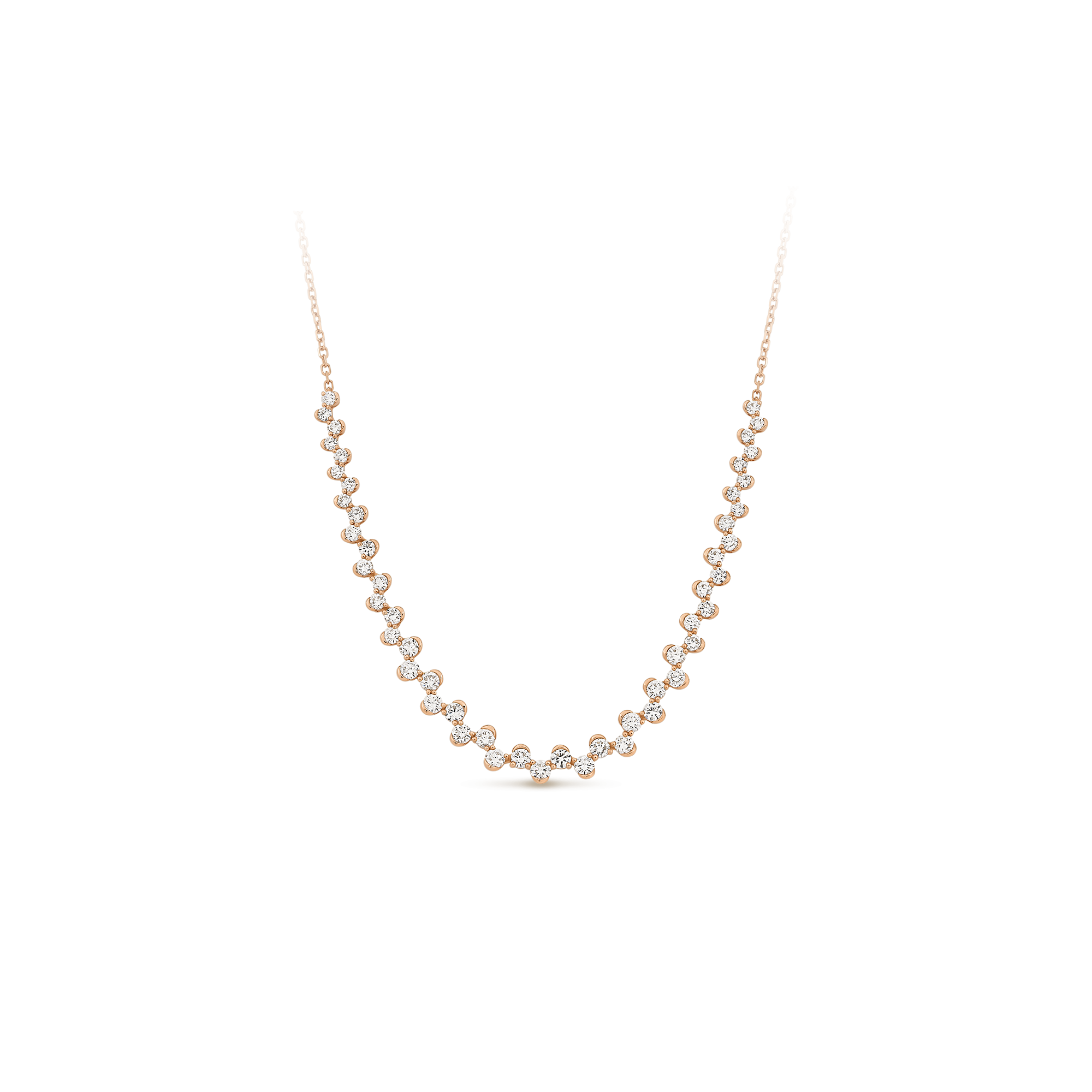 HALF BEZEL DIAMOND COLLIER - Image 3