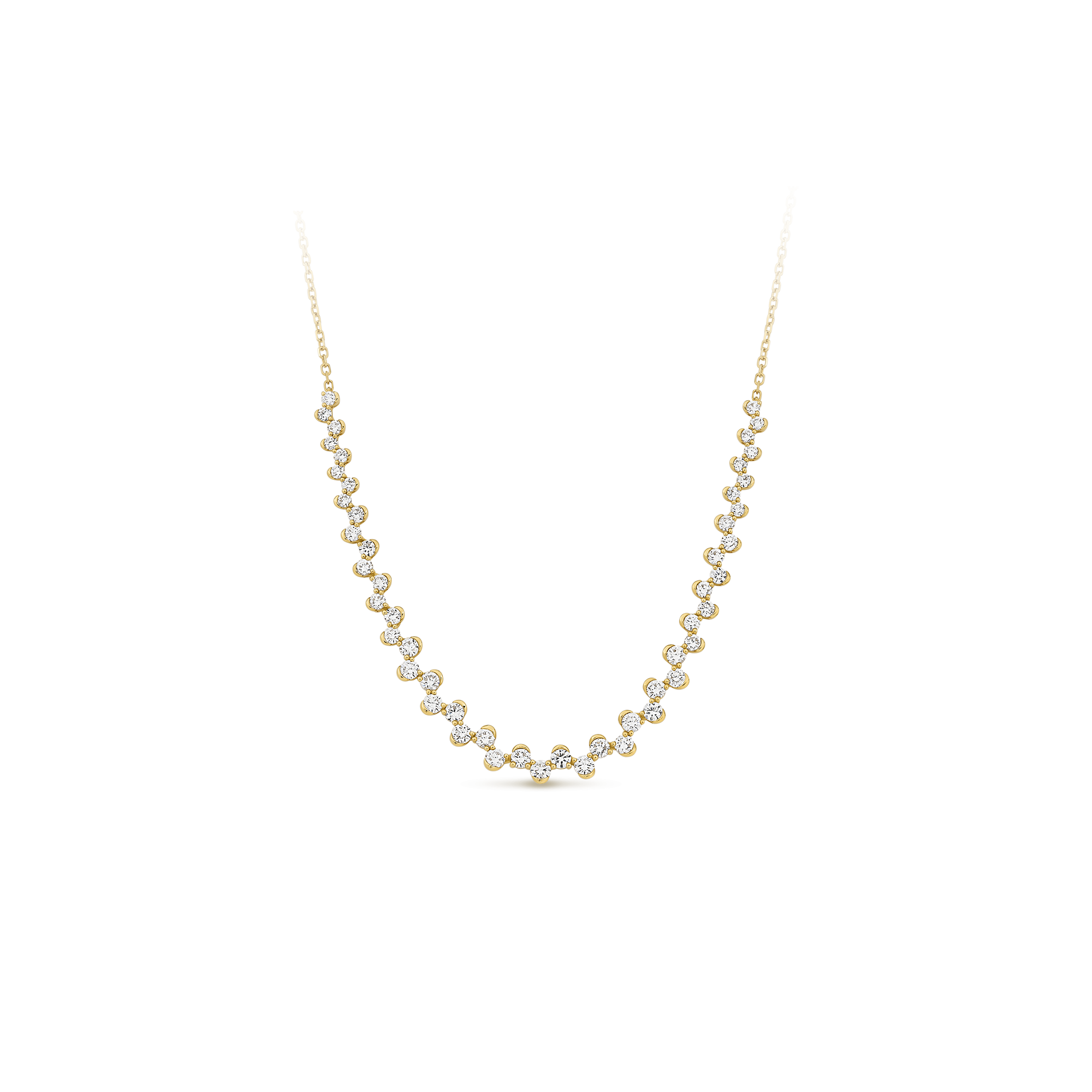HALF BEZEL DIAMOND COLLIER - Image 2