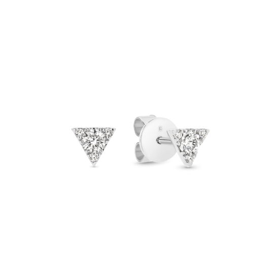 TRIANGLE DIAMOND STUD