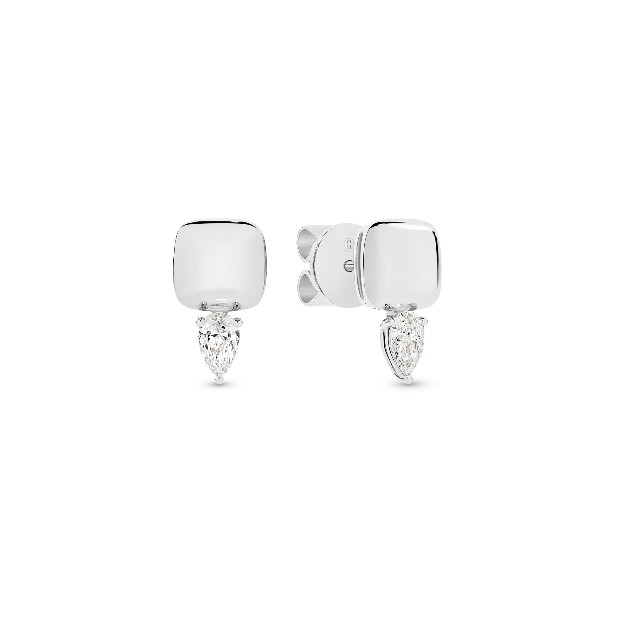 BLOCK PEAR DIAMOND DROP