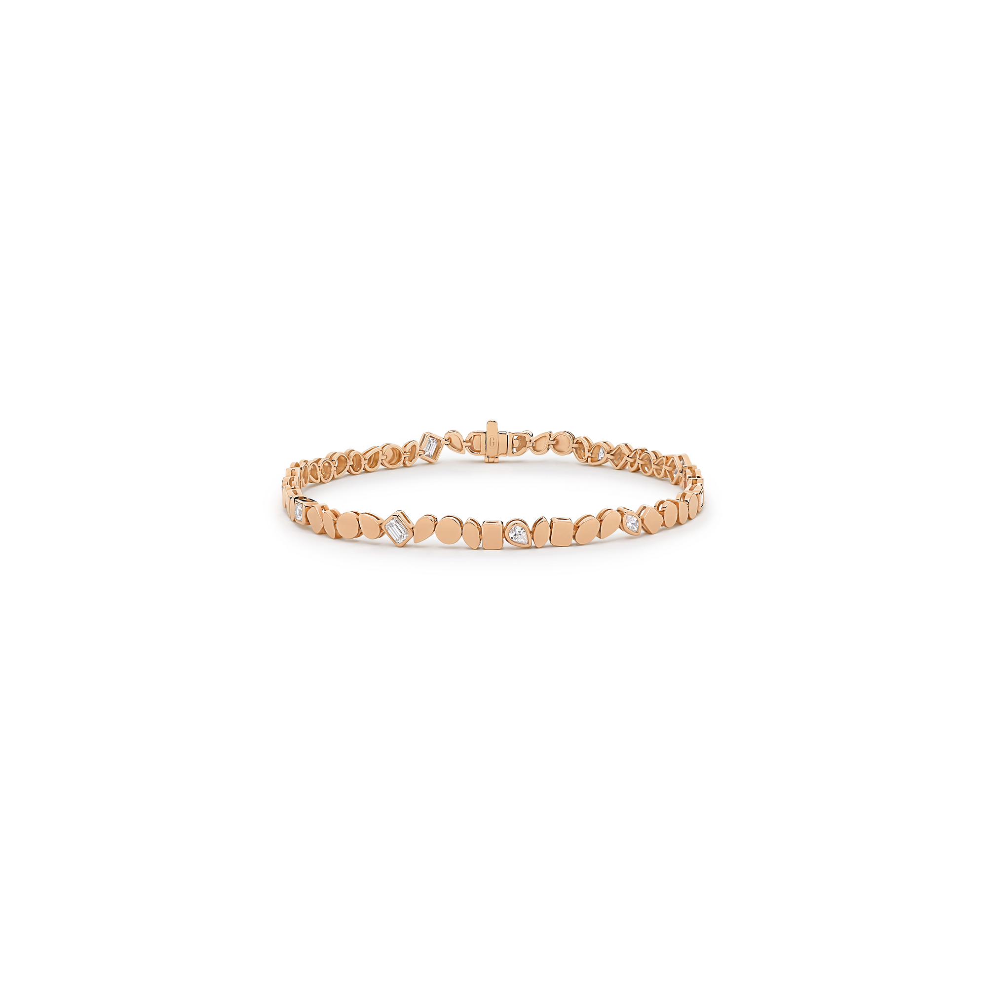 ALTERNATING DIAMOND BRACELET - Image 3