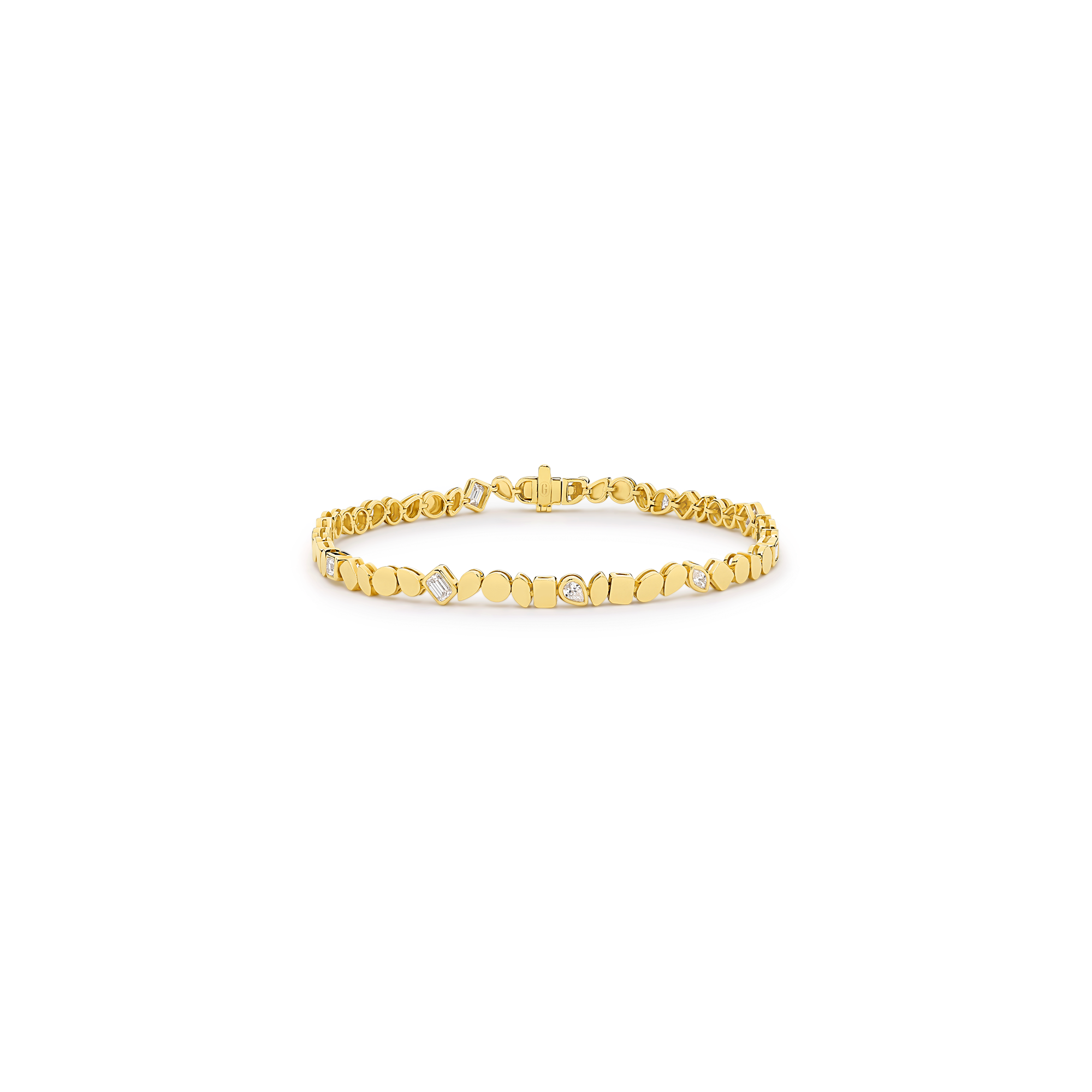 ALTERNATING DIAMOND BRACELET - Image 2