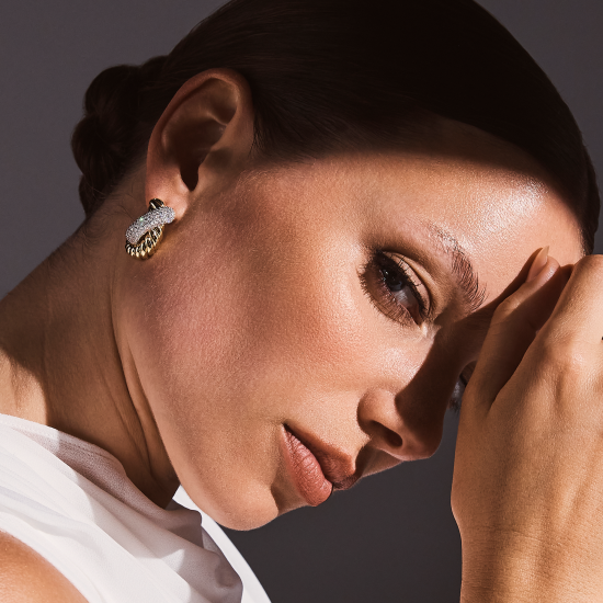 Alternative view of KNOT EARRING